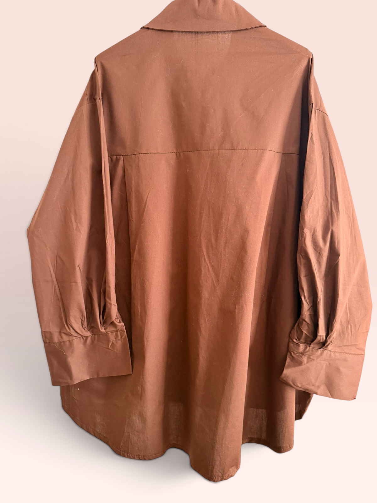 Chemise Oversize à Nœud